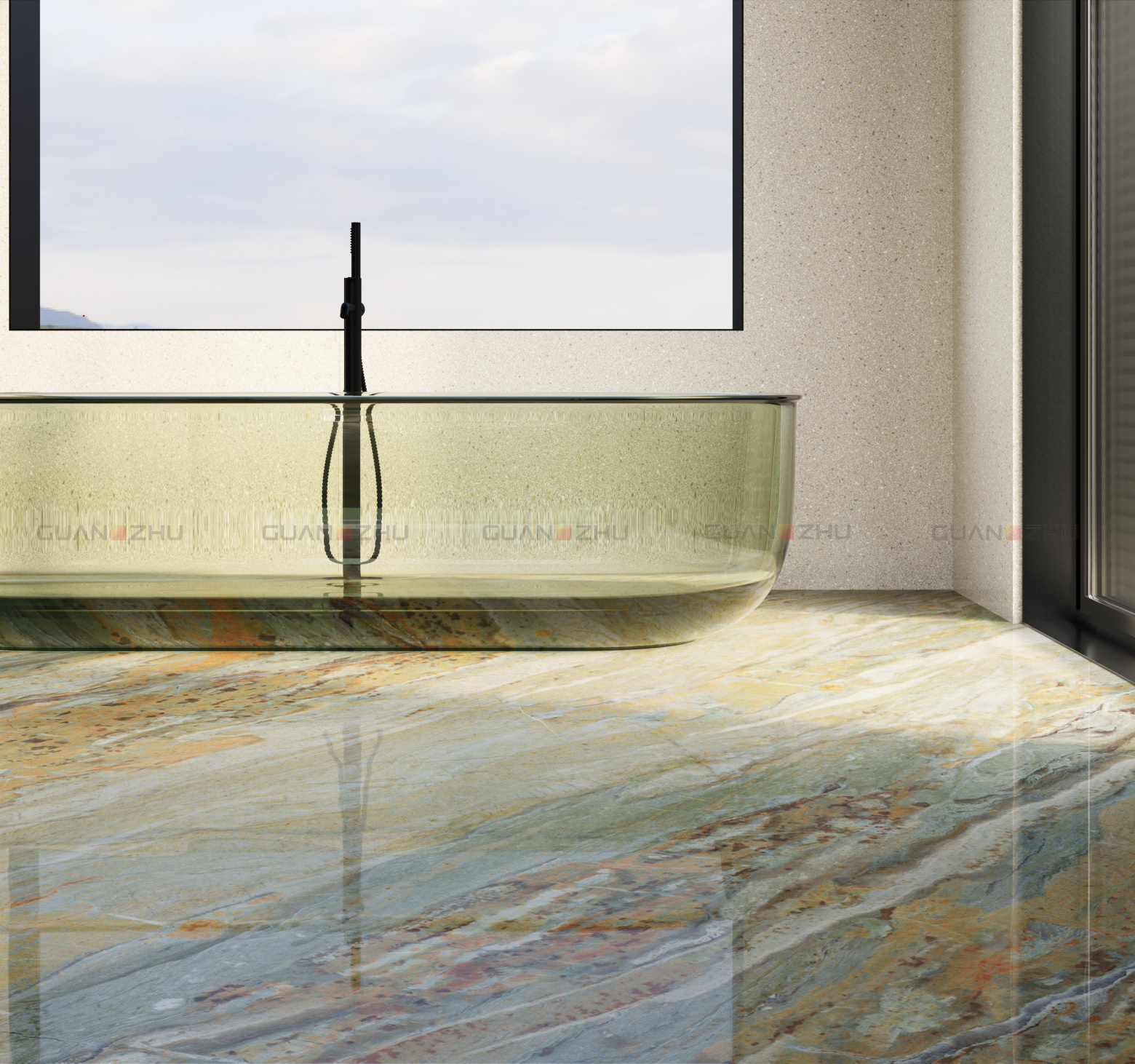 GF-QGMLK181212-445 山海碧青 地 幻影灰GF-K1A32004墙 特写 卫生间.jpg