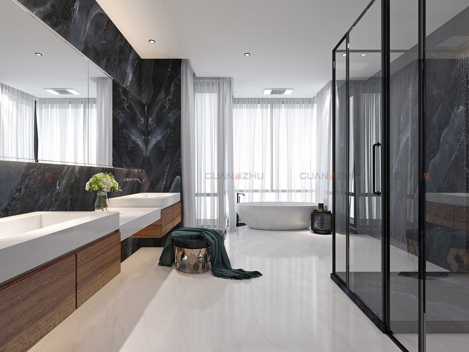 1卫生间-GF-Q260809-104-水墨云黑--GF-Q260809-110-奇白石.jpg